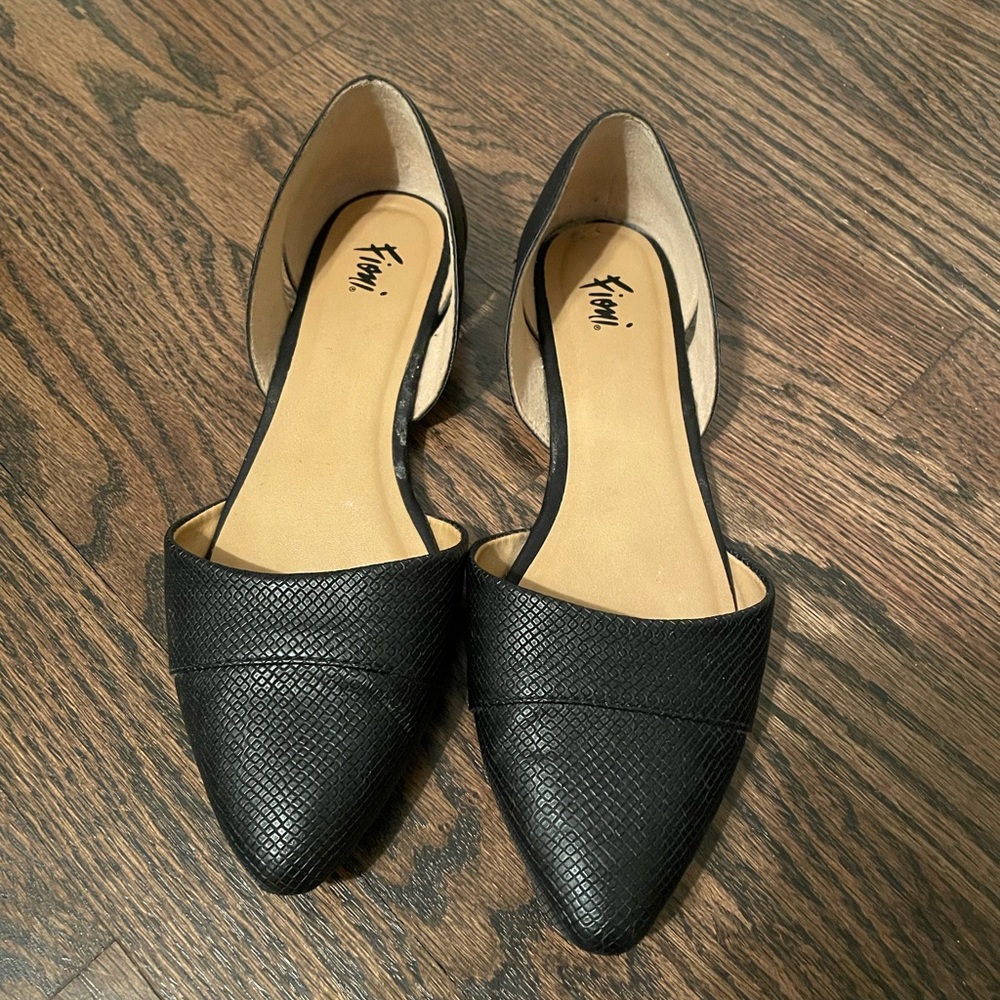 Black flats